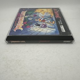 Dragon's Lair Atari Jaguar CD Complete CIB Large Box Reg Card