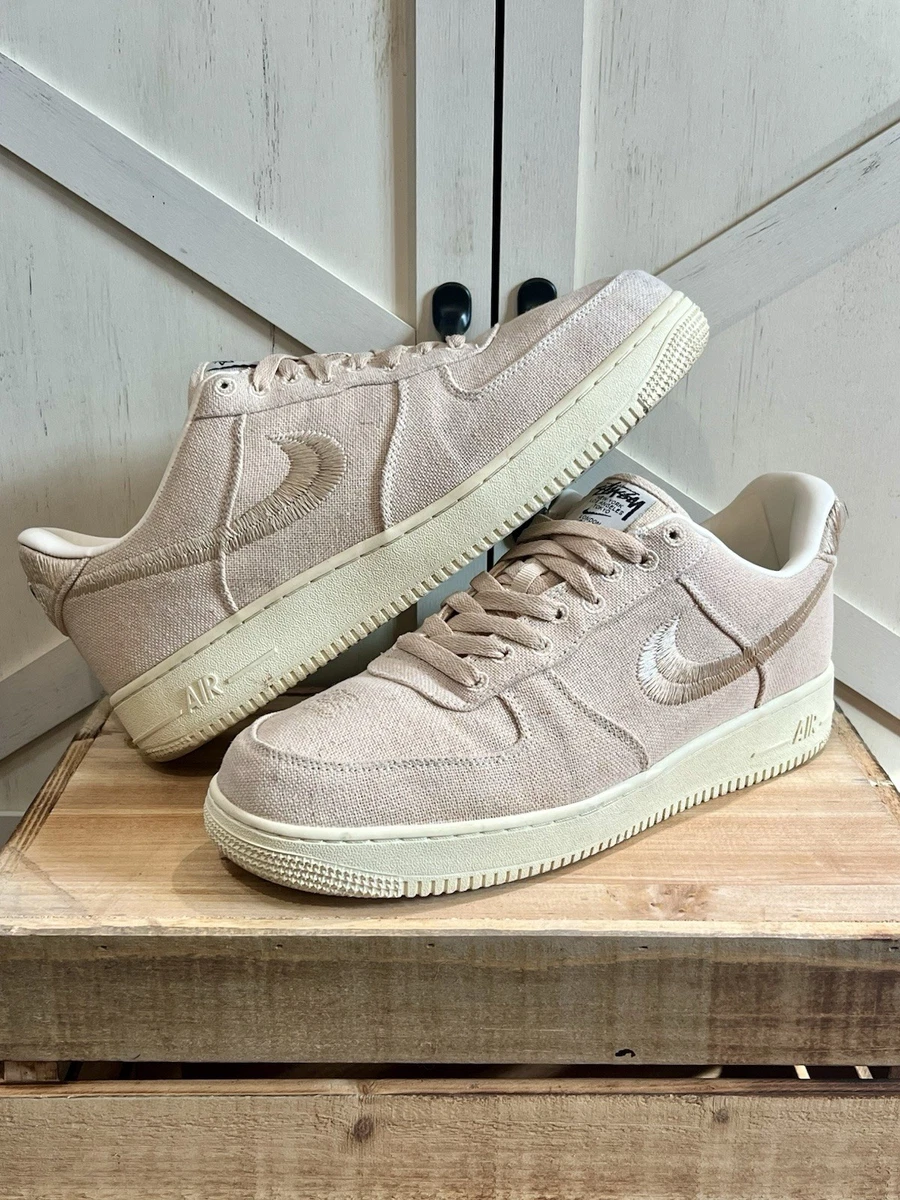 Nike Air Force 1 Low x Stussy Fossil for Sale | Authenticity