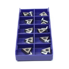 CB6914 Negative Rake Carbide Brake Lathe Bit for Ammco & Hunter Lathes Kit of 10