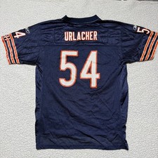 Reebok Chicago Bears Brian Urlacher 54 Jersey Youth XL Navy Blue NFL Equipment