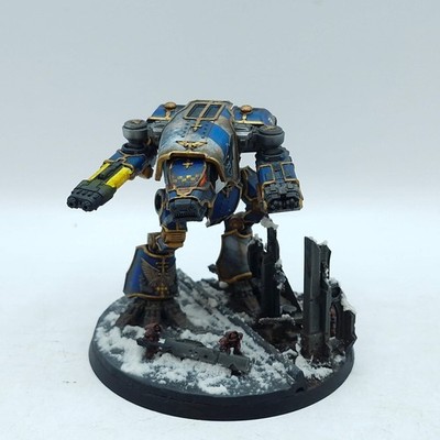Warhammer Adeptus Titanicus: Warhound Titan - Pro Painted (AT205)