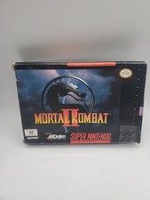 1994 Mortal Kombat II Super Nintendo SNES Midway BOX ONLY