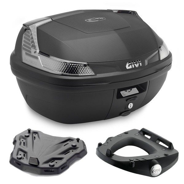 Givi B47NT Bauletto 47LT + Piastra SR3115 FüR Suzuki Burgman 400 2014-2017-image