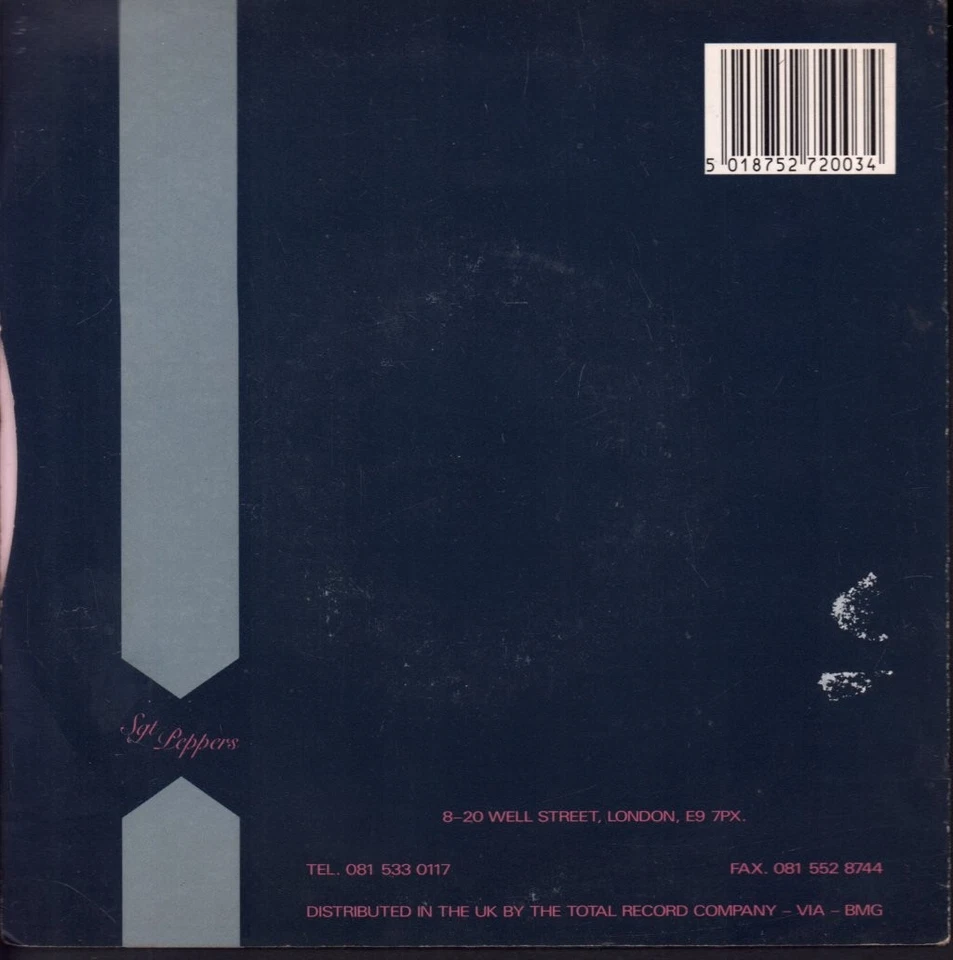 First Light (Dance) Right Or Wrong 7" vinyl UK Sgt Peppers 1990 die cut company, photo 2 of 3