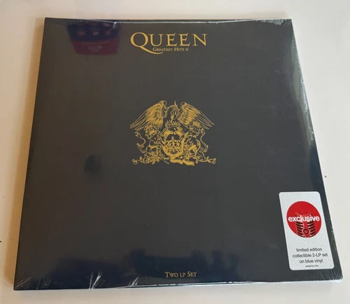 Queen – Greatest Hits II (Limited Edition 2-LP Blue Vinyl) NEW - FREE SHIPPING!