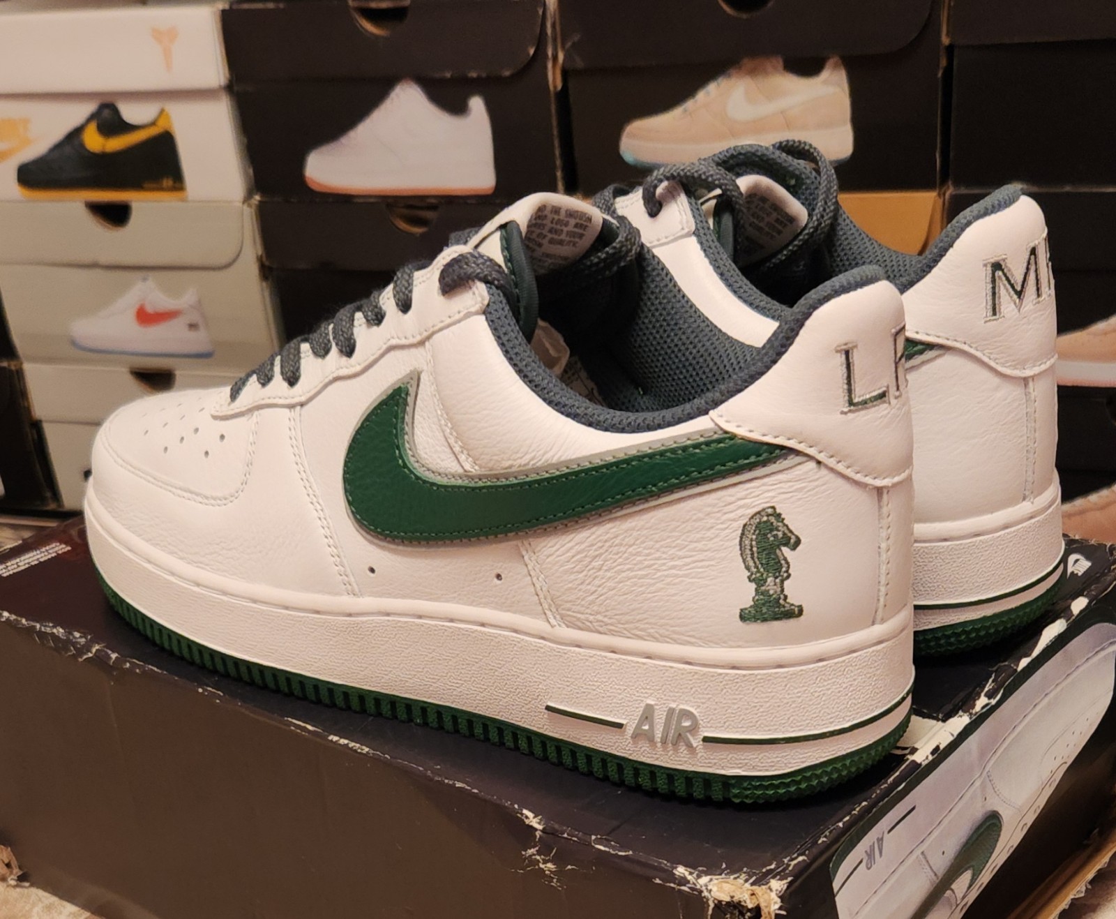 2022 Nike Air Force 1 LeBron James 'Four Horsemen' Men's 9.5 RARE!! NIB image 3