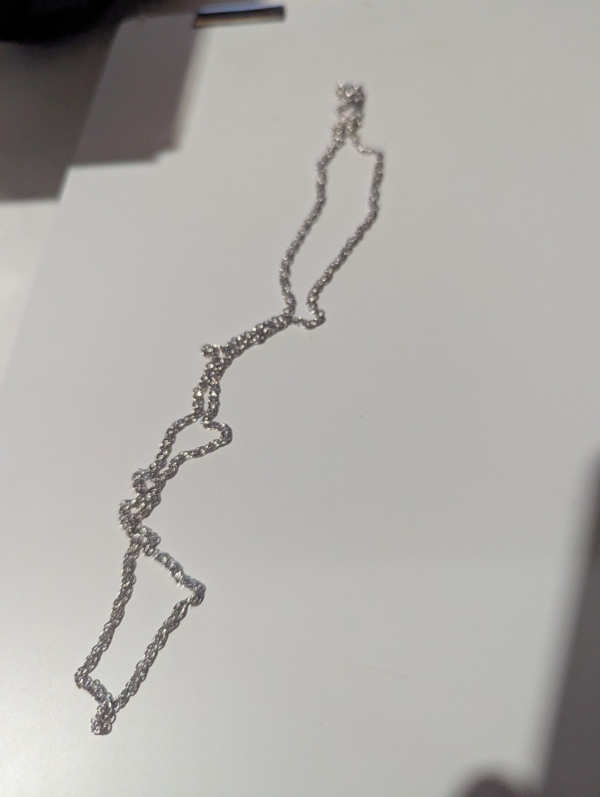 18 inch sterling silver chain - image 3