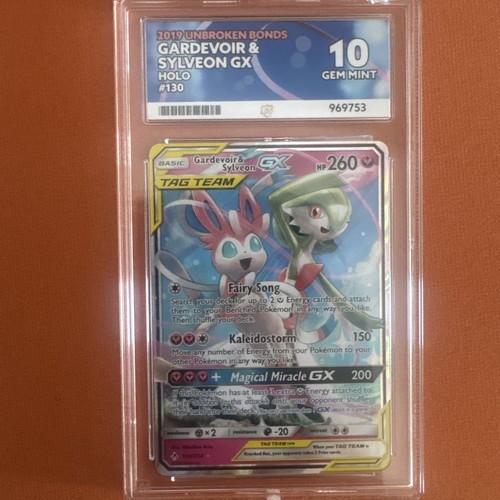 Gardevoir & Sylveon-GX graded ACE 10 for sale on eBay