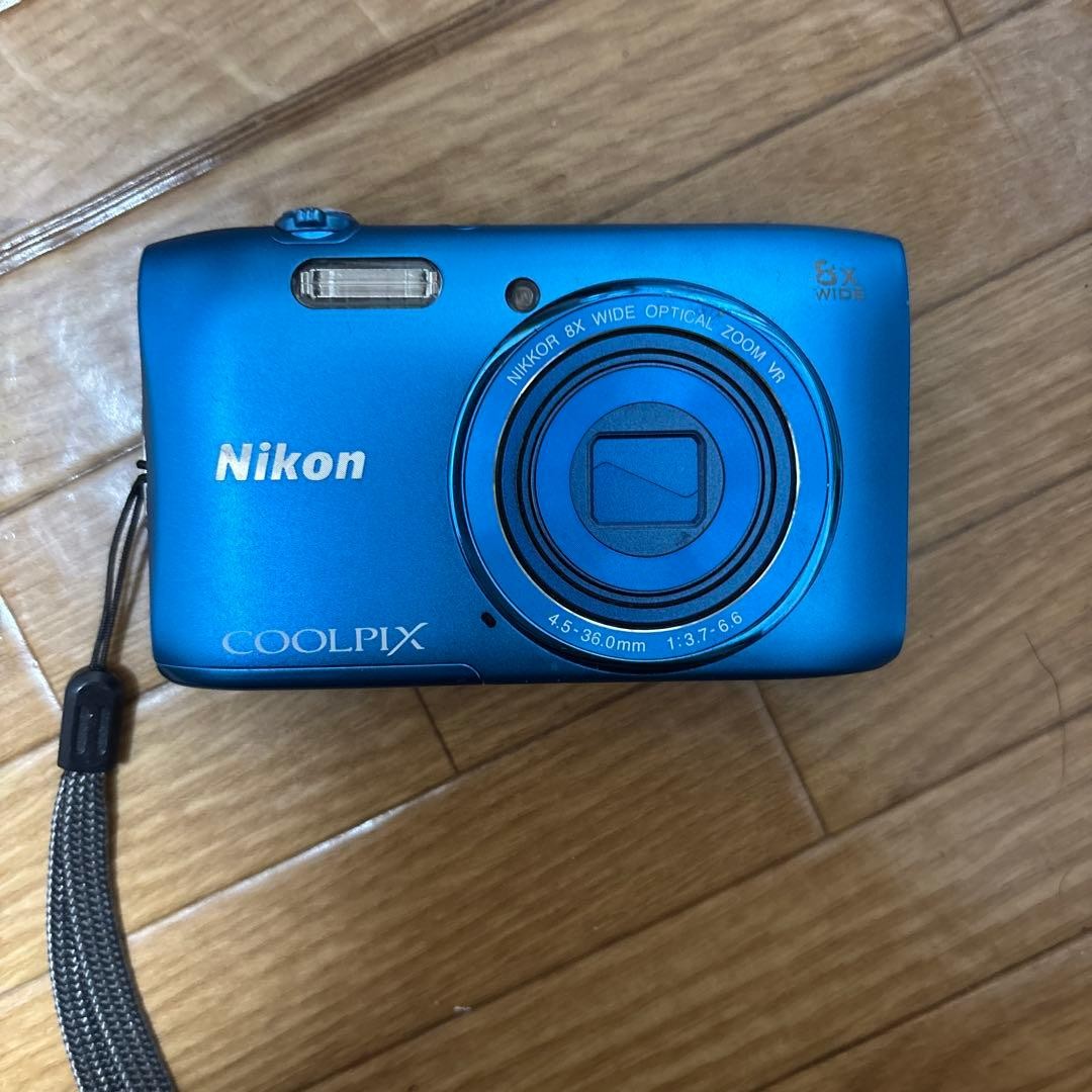 Nikon COOLPIX S3600 Blue Operating condition confirmed | eBay
