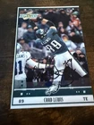 Philadelphia Eagles CHAD LEWIS Signed 4x6 Photo FOOTBALL AUTOGRAPH