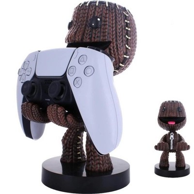 Sackboy Controller Holder - Little Big Planet Official Phone Stand & Cable Gu...