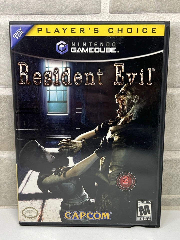 Resident Evil - Nintendo GameCube - 2 Disc + Cover - Tested - No Manual - Image 2 of 4