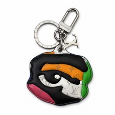 Louis Vuitton Monogram Keychain LV Portrait