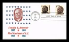 DR JIM STAMPS US COVER FRANKLIN D ROOSEVELT 32ND PRESIDENT FDC KHOL KRAFT