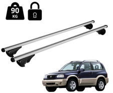 BARRE PORTATUTTO PER SUZUKI GRAN VITARA 3 PORTE 1999-2005 CORRIMANO ANTIFURTO