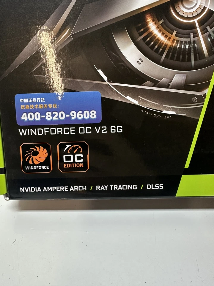 GIGABYTE GeForce RTX 3050 LP 6GB DDR6 PCIe 4.0 14000MHz Graphics Card New Sealed - Image 3 of 4