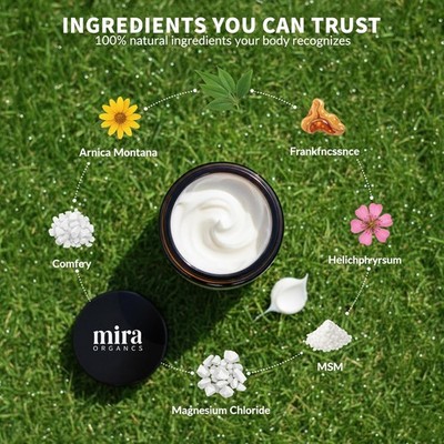 Mira Pain Relief Lotion Mira Organics Cream Skin Repair Cream