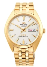 Orient Three Stars Automatic White dial Stainless Steel Gents Watch