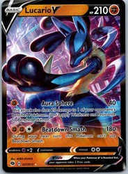 Lucario V 027/073 Champion's Path