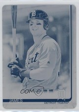 2019 Topps Printing Plate Cyan 1/1 James McCann #155 13iq
