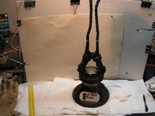 Vintage Hand Welded Car Parts Timing Belt Cam Gear Etc. 1st Place Race Trophy Vintage Hand Welded Car Parts Timing Belt Cam Gear Etc. 1st Place Race Trophy