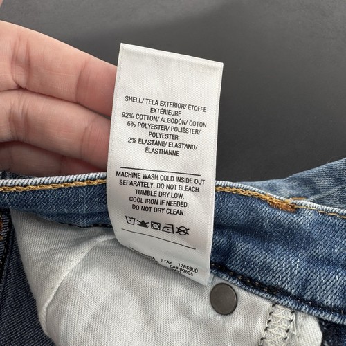 Hudson Women's Size 25 Blue Light Wash Distressed Denim Barbara Straight Jeans - Picture 7 of 7