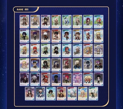 US SELLER MapleStory Class Edition FULL BASE RARE SET (all 47 classes) TCG