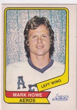 76/77 OPC WHA MARK HOWE CARD #95 NM-MINT