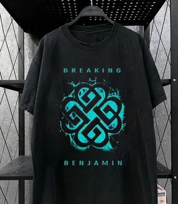 VTG Breaking Benjamin Rock BB Band T-Shirt Short Sleeve Unisex S-5XL