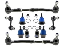 Mevotech Ft Inner Outer Tie Rods Ball Joints Sway Fits Nissan Titan XD 2016-2023