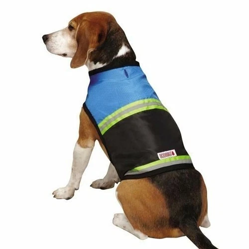 CHALECO DE SEGURIDAD KONG PERRO MASCOTA REFLECTANTE COLORES BRILLANTES RAYAS REFLECTANTES BRITE PET Foto 2 de 4