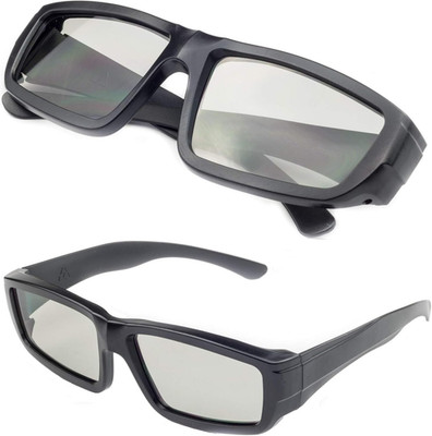 Digicharge 3D Brille Passiv Polarisiert Universal Für TV Heimkino Kino Schwarz 5