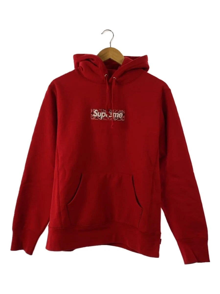 Sweat à capuche Supreme rouge S occasion