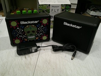 BLACKSTAR FLY 3 WATT SPECIAL EDITION SUGAR SKULL  AMP  &  FLY 103 EXT SPEAKER