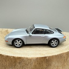 Silver 1:43 scale Porsche 911 Paul’s Model Art Minichamps Porsche Carrera