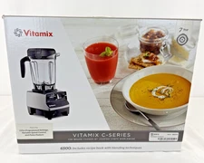 Vitamix 6500 Blender Model VM0102D 64OZ Container With Recipe Book