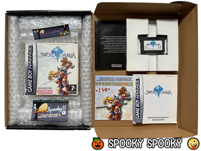 Sword of Mana Nintendo Game Boy Advance - UK PAL GC CIB mit VIP - Tracked