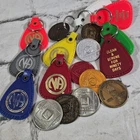Narcotics Anonymous Lot of 18 NA Medallion Token Chip Coin Keychains