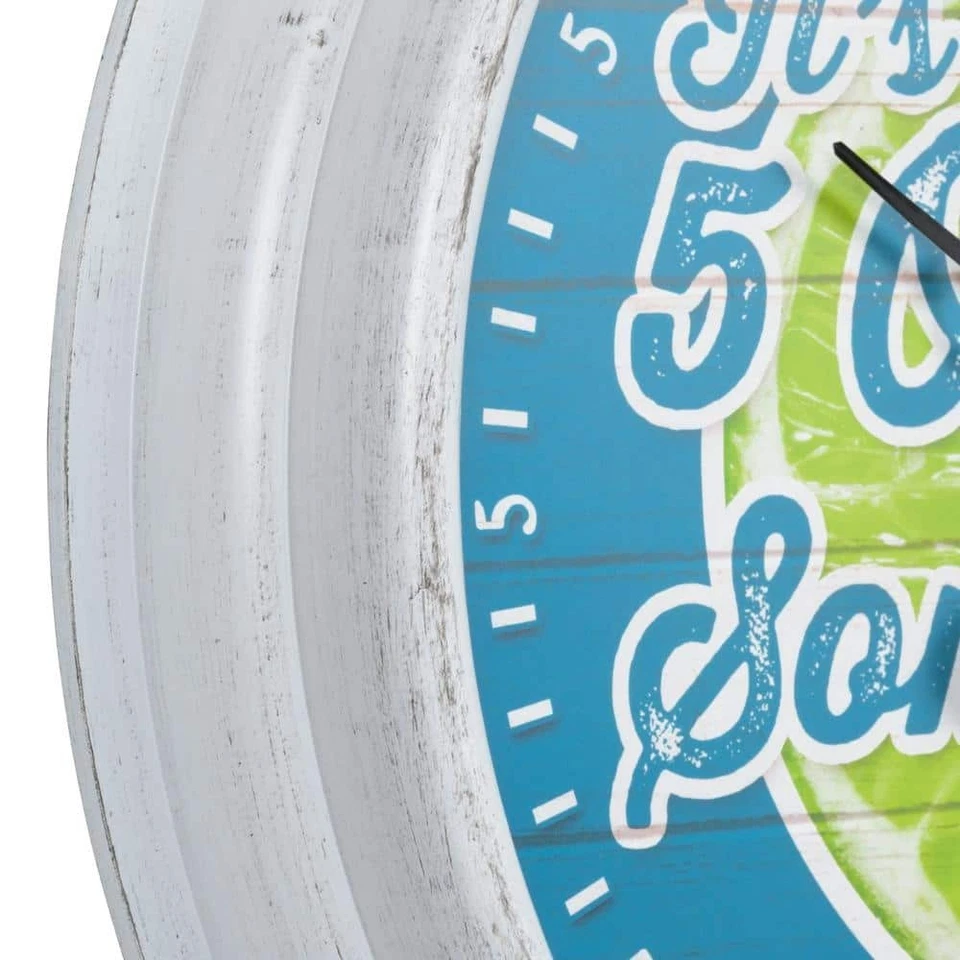 La Crosse Technology Wall Clock 15.75" Temperature Margaritaville It's 5 O'Clock - Image 4 of 4