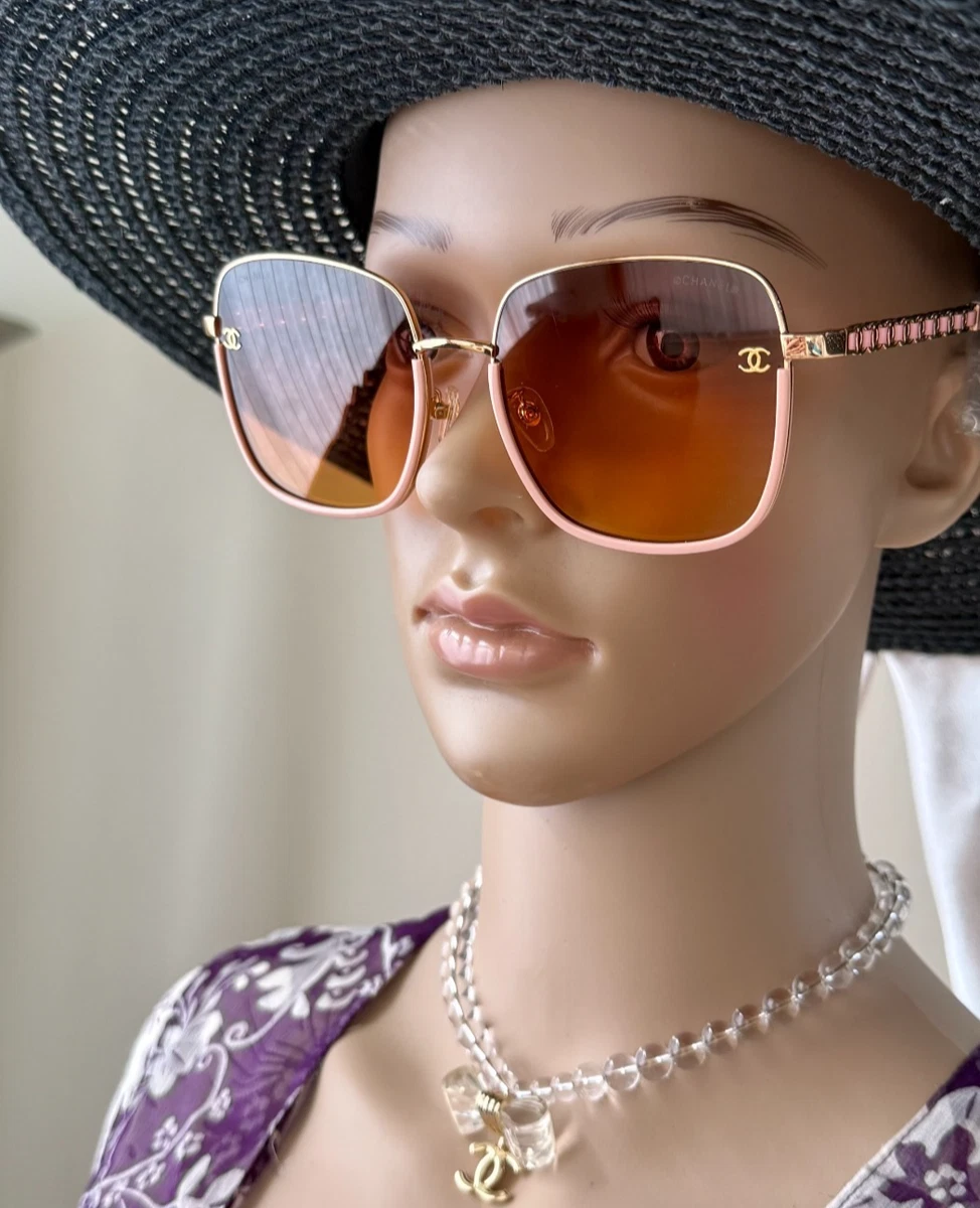 CHANEL Pink Square Sunglasses for Women for sale | eBay