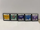 Nintendo Ds Lot Of 5 Games Brain Age 1 &2, Are You , Prism, and My Word Tested/W