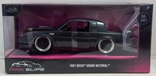 Jada Pink Slips 1987 BUICK GRAND NATIONAL Black GM 1/24 🔥