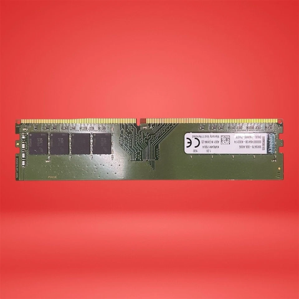 Kingston 4GB DDR4 2400MHz DIMM Desktop Memory RAM Non-ECC KVR24N17S8/4 - Image 2 of 4