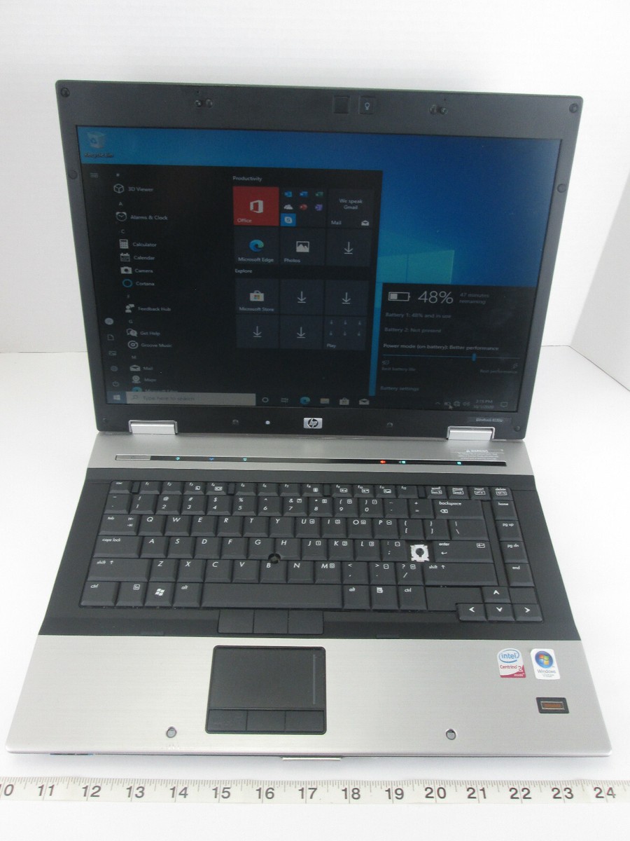HP EliteBook 8530p Laptop Computer Windows 10 Pro 160GB HDD 3GB HP EliteBook 8530p Laptop Computer Windows 10 Pro 160GB HDD 3GB
