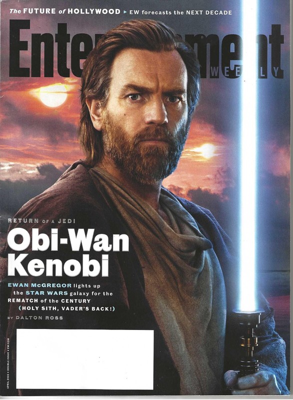 EWAN MCGREGOR STAR WARS LAST ISSUE ENTERTAINMENT WEEKLY REGINA HILL PAMELA ALDON