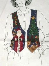 Cranston V.I.P. DreamSpinners CHRISTMAS VEST Panel