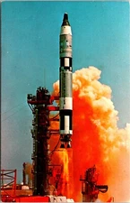 Postcard Kennedy Space Center NASA Gemini-Triton 4 Florida D163