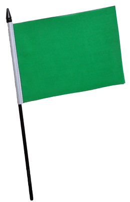 Libya 1977 to 2011 Small Hand Flag (6'' x 4'')
