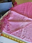Pink 100% SILK PASHMINA SCARF 28x68” — photo 10