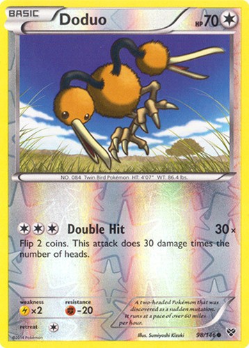 PSA10＊1998 旧裏 ドードー 青版 PMCG 世界68枚 Doduo Doduo 98/146 LP / VLP - B2G1F - XY Pokemon Card - Sumiyoshi Kizuki